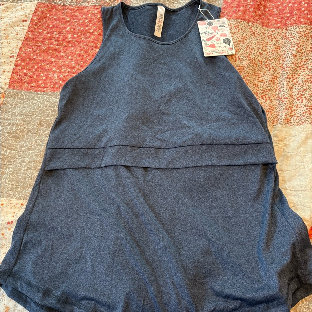 Latched mama active wear top